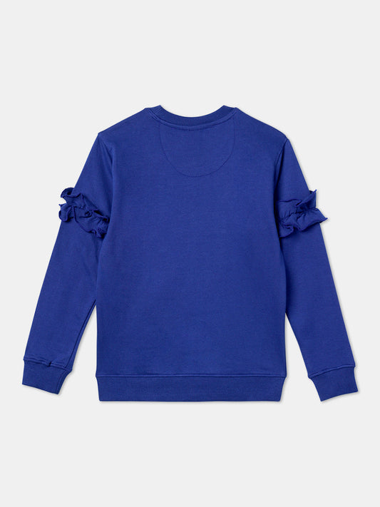 Zion Girls Reversible Selfie Sequins Sweatshirt