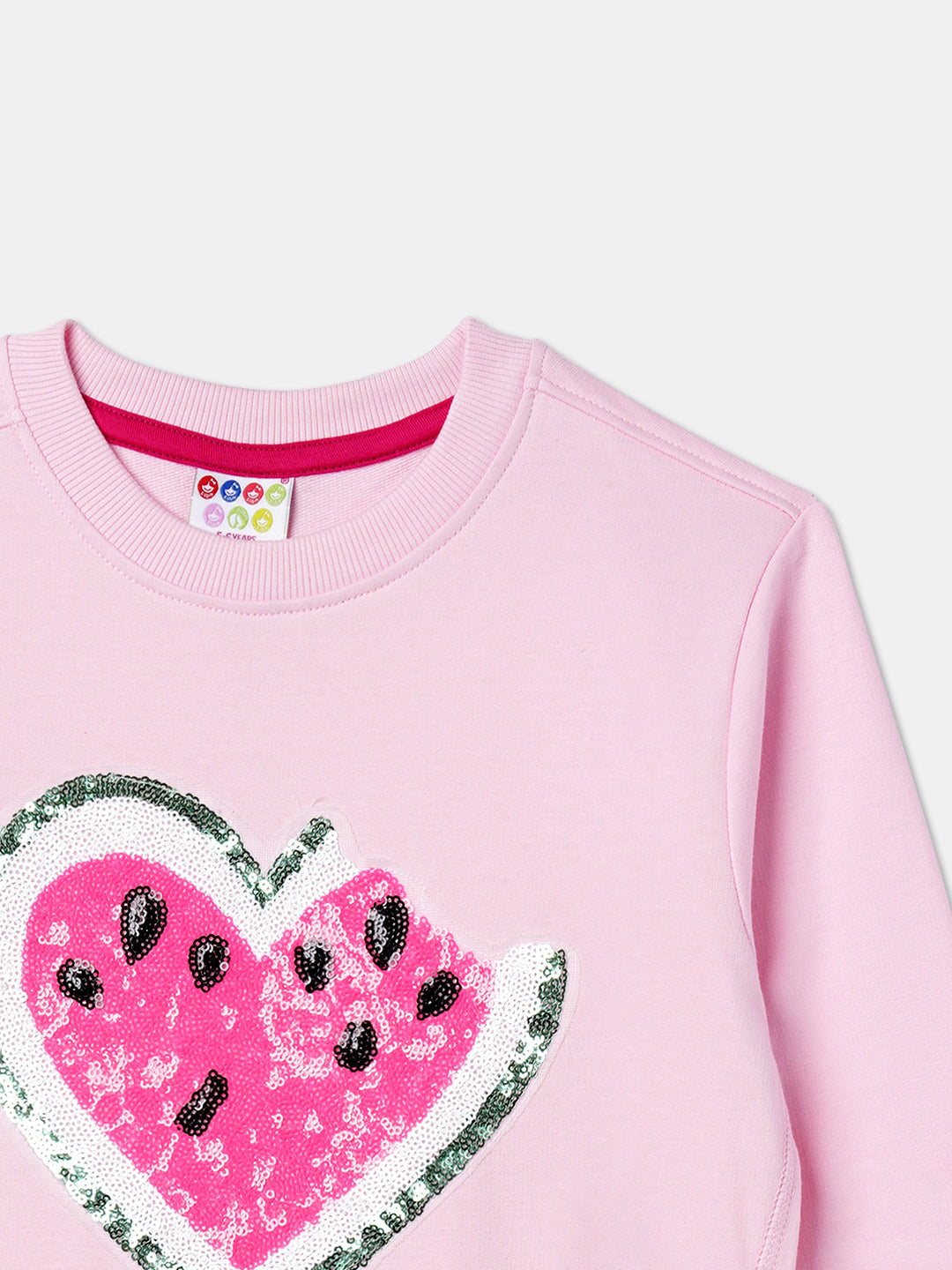 Zion Girls Watermelon Sequinned Sweatshirt