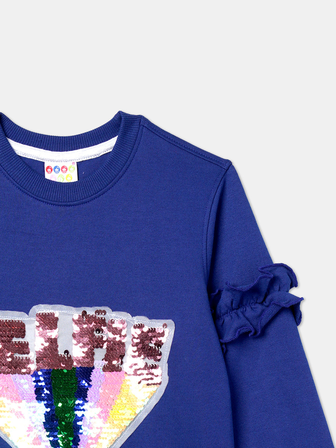 Zion Girls Reversible Selfie Sequins Sweatshirt