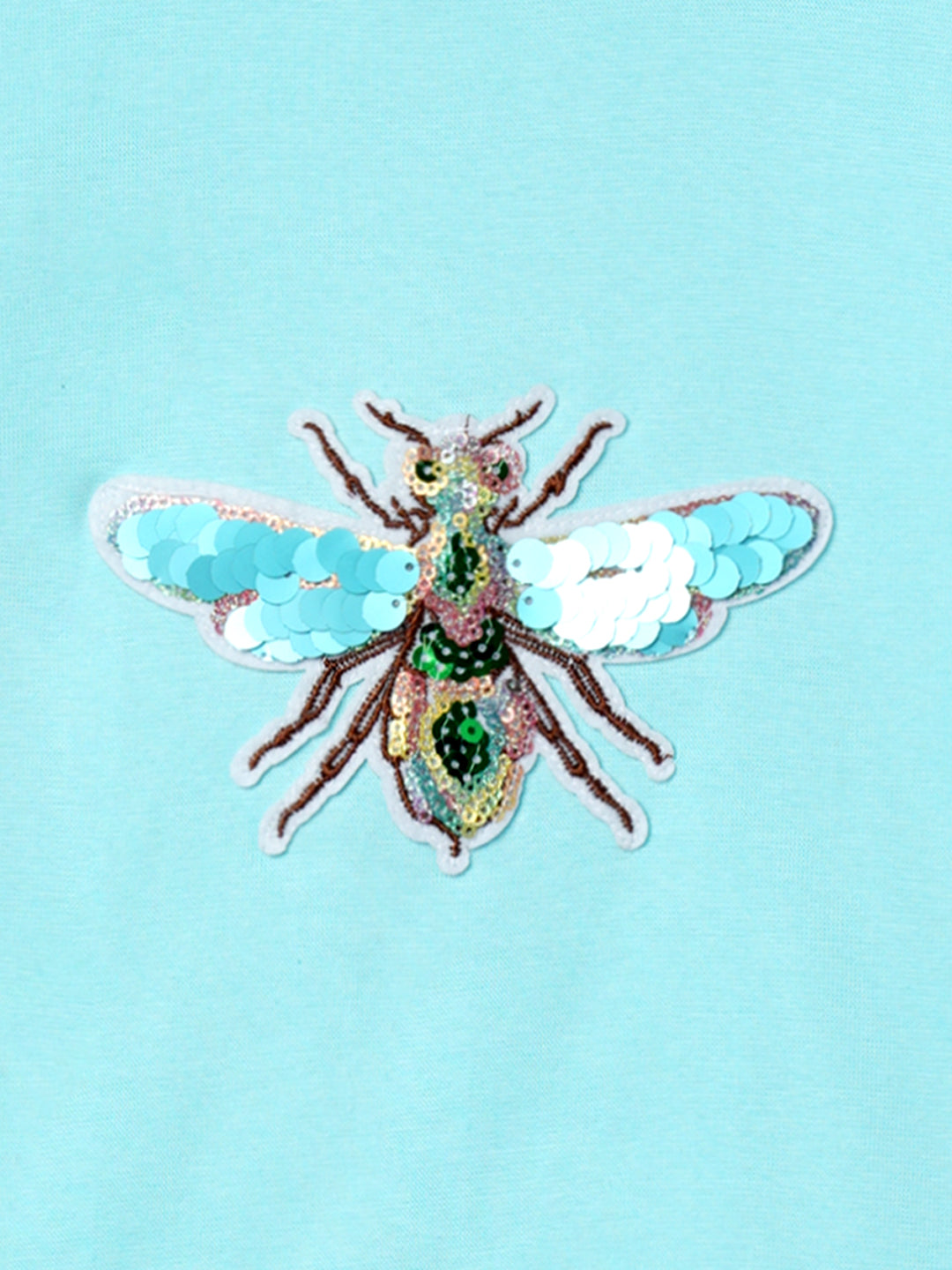 Zion Girls Butterfly Sequinned Sweatshirt