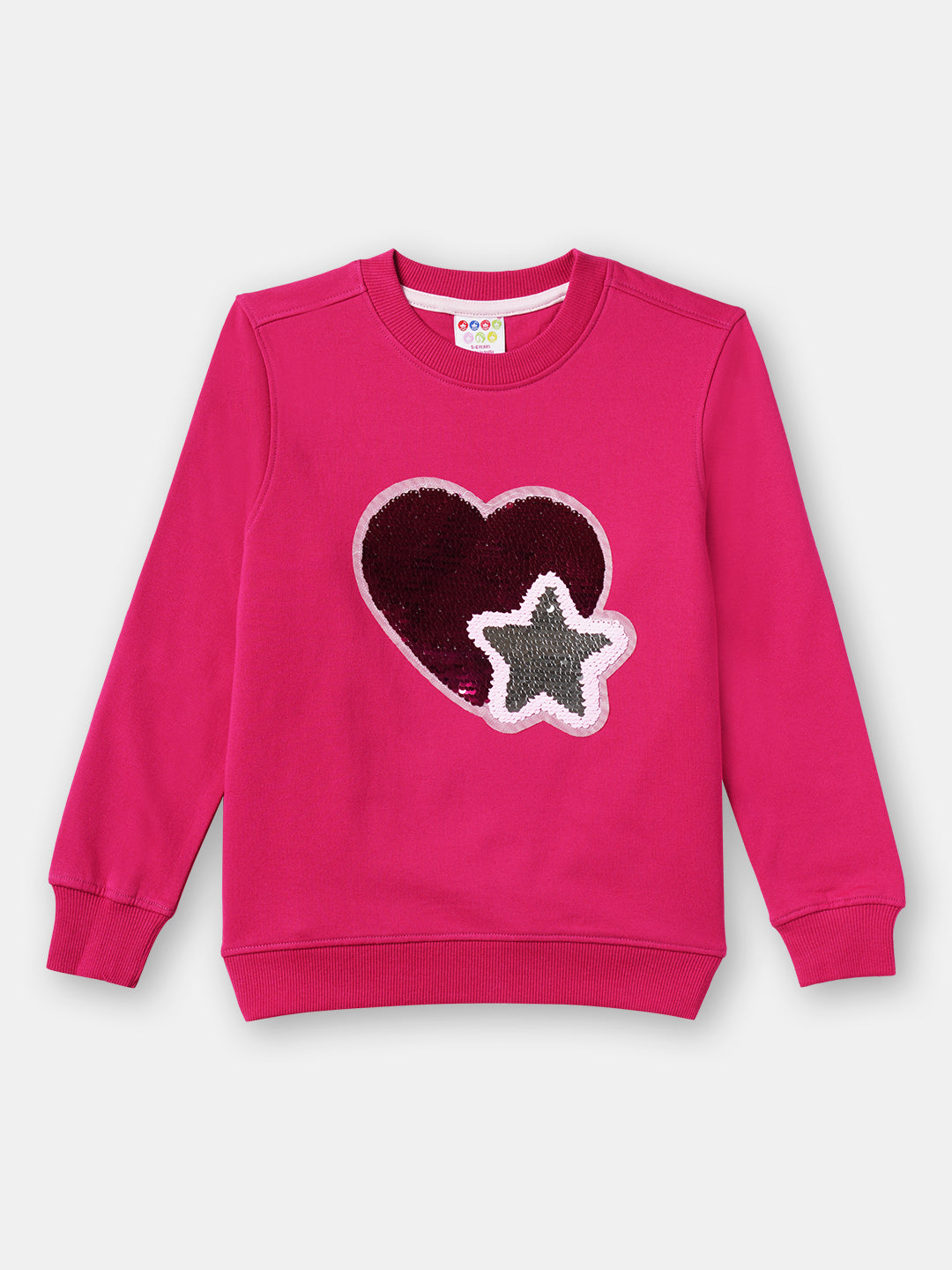 Zion Girls Bunny Sequinned Sweatshirt