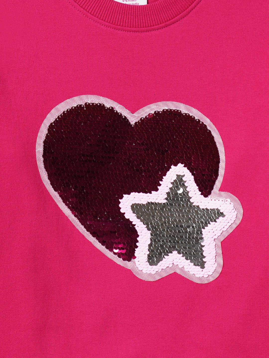 Zion Girls Bunny Sequinned Sweatshirt