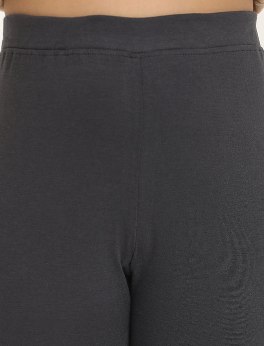 Zion Girls Tights - Thigh Length Knitted Shorts - 4 Way Stretchable - Pack of 6 (White, Black, Navy, Nude, Dk Grey, Lt Grey)