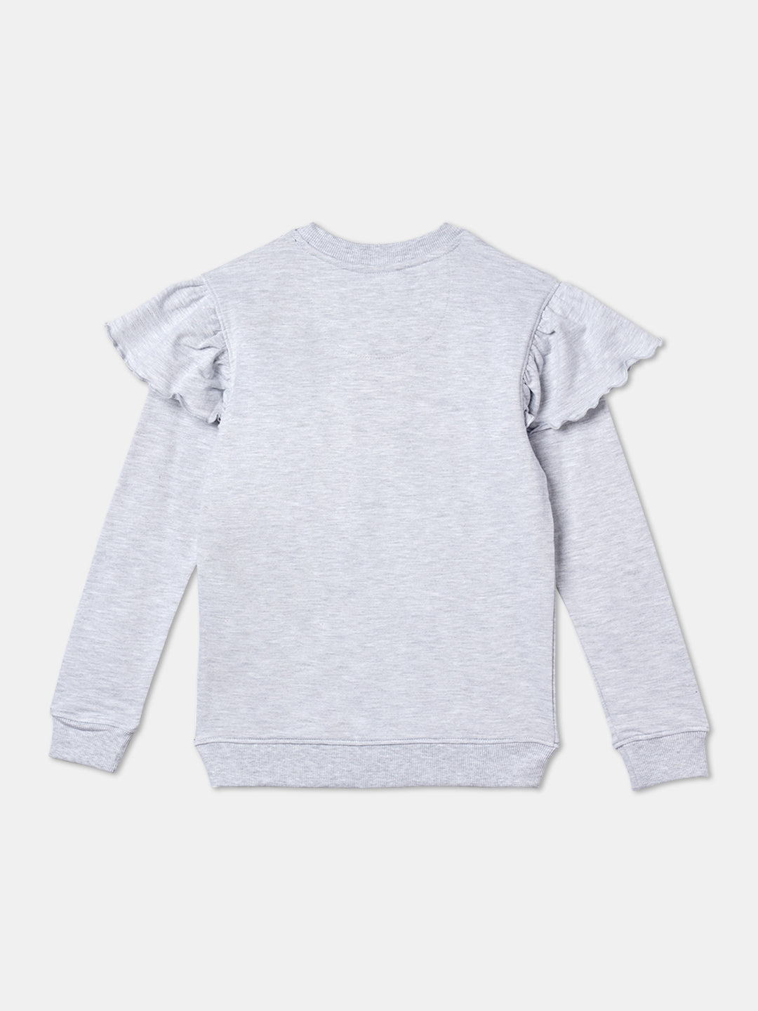 Zion Girls Sweatshirt with Applique Highlights.