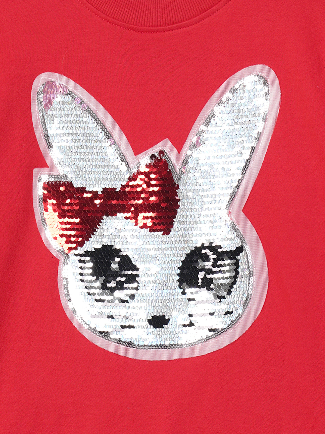 Zion Girls Cute Cat Sequinned Sweatshirt